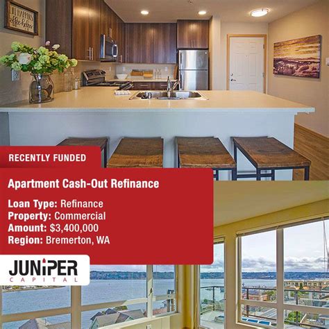 Bremerton Wa Apartment Cash Out Refinance Juniper Capital Corporation