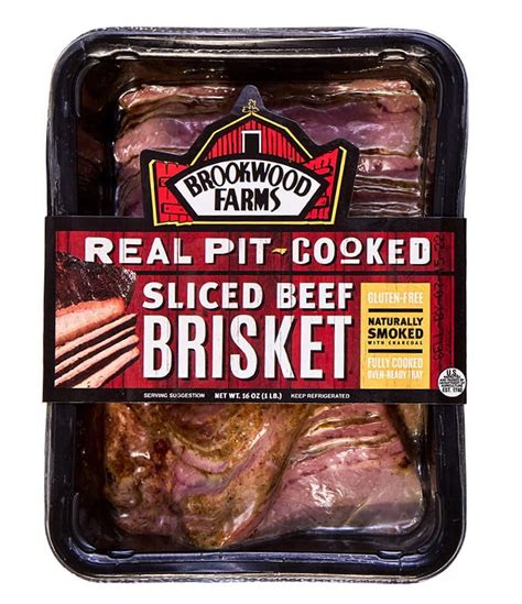 Brookwood Farms 7 Lb Frozen Whole Bbq Beef Brisket 2 Case