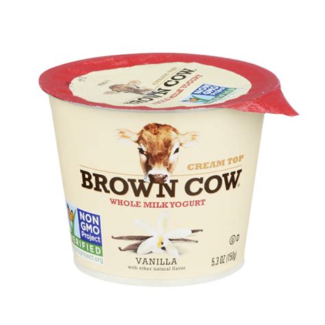 Brown Cow Whole Milk Vanilla Yogurt Weee