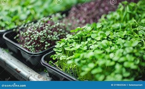 Bulk Delivery Packaging For Microgreens Stock Illustration Bulk Delivery Packaging For Microgreens Stock Illustration