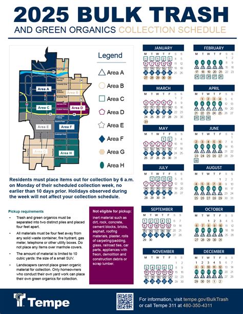 Bulk Uncontained Trash And Green Organics City Of Tempe Az