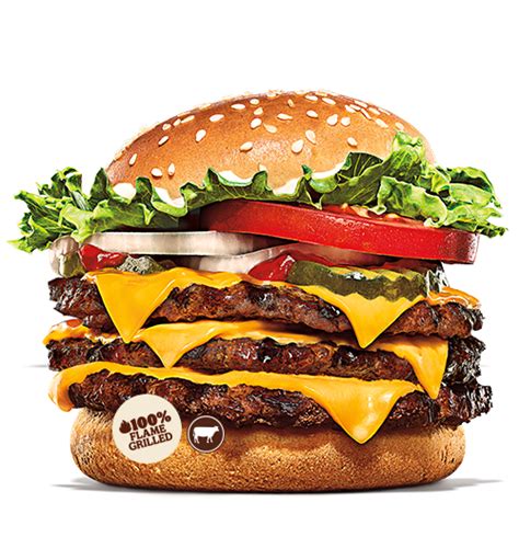 Burger King Triple Whopper With Cheese Calories Burger Poster