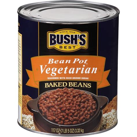 Bushs Vegetarian Baked Beans No 10 Can 6 Cans Per Case Walmart Com Bushs Vegetarian Baked Beans No 10 Can 6 Cans Per Case Walmart Com