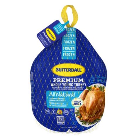 Butterball Premium Whole Frozen Turkey 10 14 Lb Limit 1 At Sale Price 14 Lb Fry S Food Stores