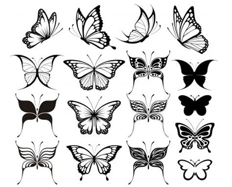 Butterfly Tattoo Print Butterfly Tattoo Print