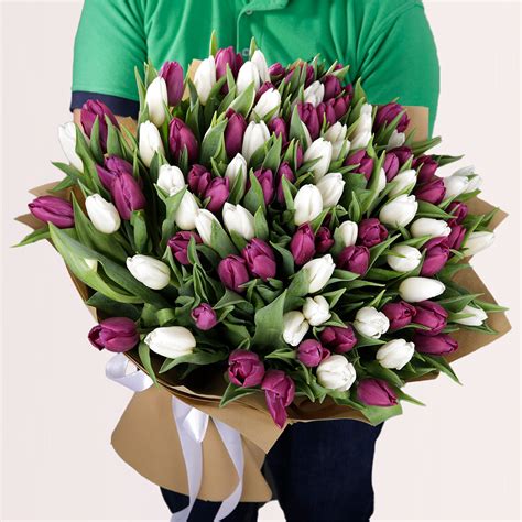 Buy Assorted Tulip Bouquet Best Flower Delivery Kl Wenghoa