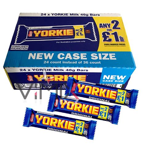 Buy Full Box Of Nestle Yorkie Milk Chocolate 24 X 46 G New Case Size