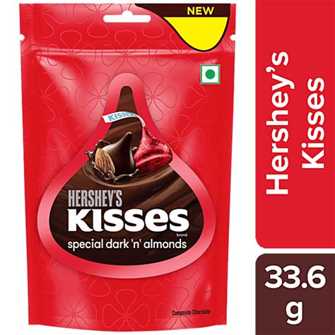 Buy Hersheys Kisses Special Dark N Almonds Chocolate Rich Flavour Buy Hersheys Kisses Special Dark N Almonds Chocolate Rich Flavour