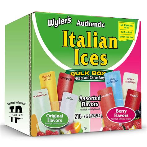 Buy Lieber Amp 39 S Italian Ice Freeze Pops Berry Amp Cherry Mix Ice Pops
