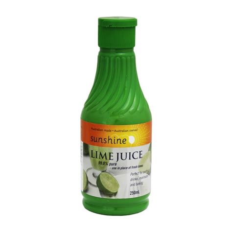 Buy Lime Juice 250Ml Online Australia Mfd Food