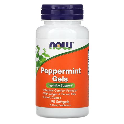 Buy Now Foods Peppermint 90 Capsules