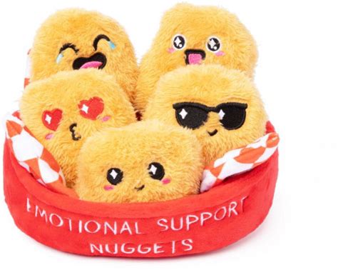 Buy What Do You Meme Emotional Support Nuggets Plush Toy Online