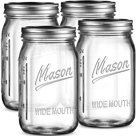 Buy Wide Mouth Mason Jars 64 Oz 1 2 Gallon Mason Jar Ball Mason