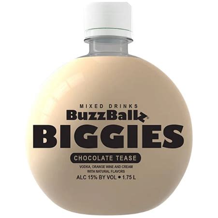 Buzzballz Biggies Chocolate Tease 1 75 Liter The Liquor Bros Buzzballz Biggies Chocolate Tease 1 75 Liter The Liquor Bros