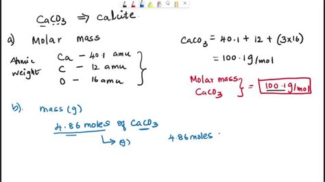 Unlock the Mystery: Caco3 Molar Mass Explained Simply