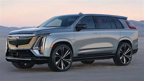 Cadillac Escalade Iq Ev Rendering Imagines Big Upcoming Suv Cadillac Escalade Iq Ev Rendering Imagines Big Upcoming Suv