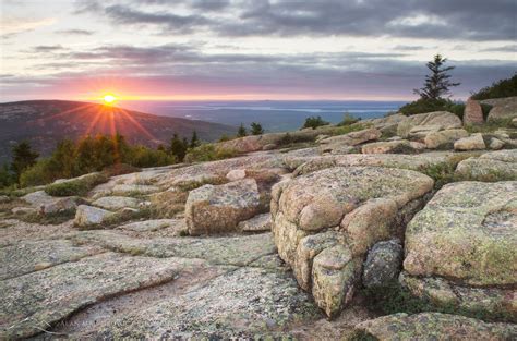 Cadillac Mountain Acadia National Park Maine
