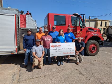 Caldwell Volunteer Fire Department Receives 1 000 Sharing Success