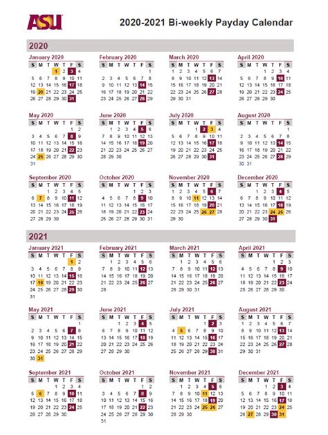 Calendar Apr 2021 Asu Calendar Spring 2021