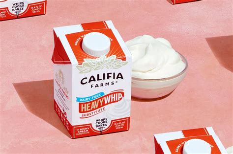 Califia Farms Launches Plant Based Heavy Whipping Cream Food Business