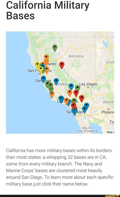 California Military Bases Nevada Ento Utai San Fre San Las Vegas Arizo California Military Bases Nevada Ento Utai San Fre San Las Vegas Arizo