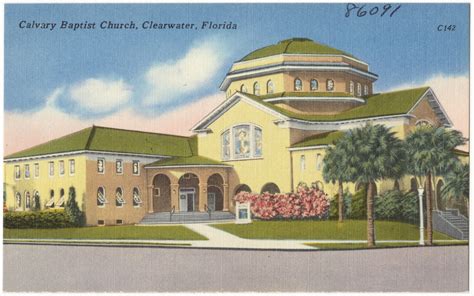 Calvary Baptist Church Clearwater Florida Digital Commonwealth