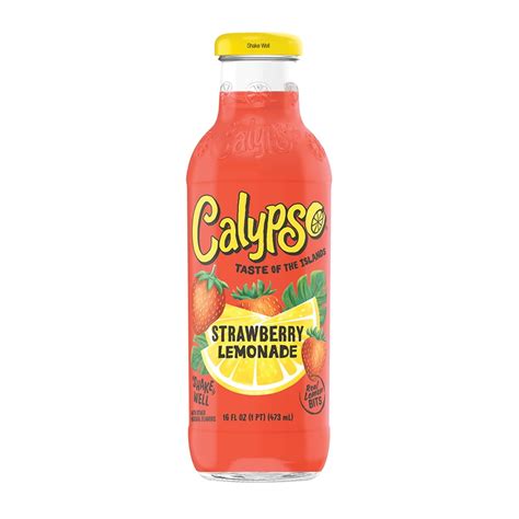 Calypso Natural Strawberry Lemonade Juice Drink 16Floz Walmart Com Calypso Natural Strawberry Lemonade Juice Drink 16Floz Walmart Com