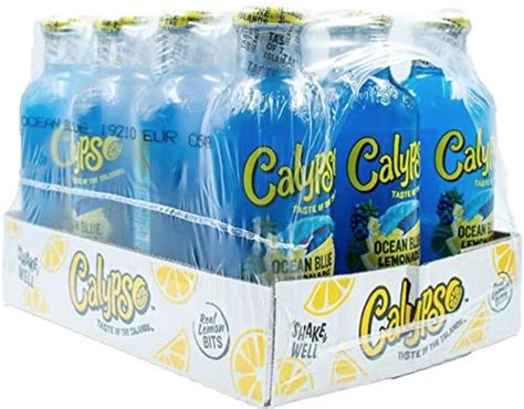 Calypso Ocean Blue Lemonade Taste Of The Islands 12X473ml Bol Calypso Ocean Blue Lemonade Taste Of The Islands 12X473ml Bol