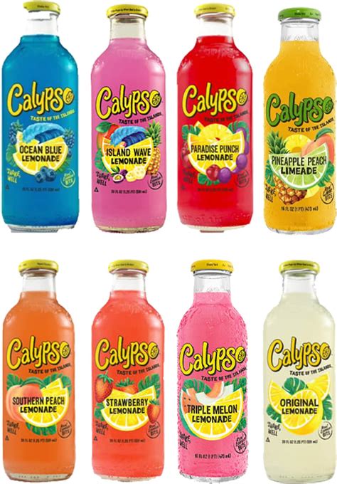 Calypso Pineapple Peach Lemonade Calypso Lemonades 16 Ounce Glass Bottles Pack Southern Peach Calypso Pineapple Peach Lemonade Calypso Lemonades 16 Ounce Glass Bottles Pack Southern Peach