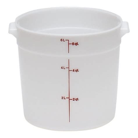 Cambro Rfs6148 6 Qt Container Round