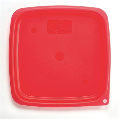 Cambro Sfc6fppp266 Freshpro 6 8 Qt Food Container Cover Translucent Red