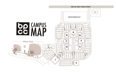 Campus Map Bossier Parish Community College