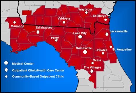 Campus Map Va North Florida South Georgia Health Care Veterans Affairs