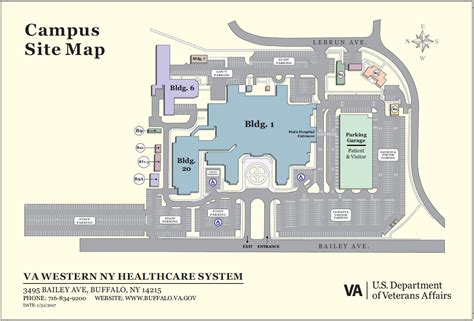 Campus Map Va Western New York Health Care Veterans Affairs Campus Map Va Western New York Health Care Veterans Affairs