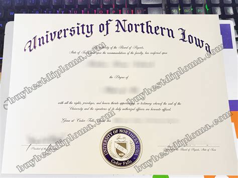 Can I Get Promotion With A Fake University Of Northern Iowa Diploma