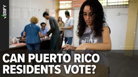 Can Puerto Rico Vote