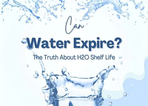 Can Water Expire The Truth About H2o Shelf Life