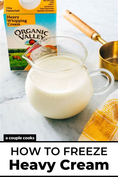Can You Freeze Heavy Cream Fleetwoodjobcentre