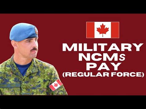 Canadian Armed Forces Pay Regular Force Ncms 2024 Youtube Canadian Armed Forces Pay Regular Force Ncms 2024 Youtube