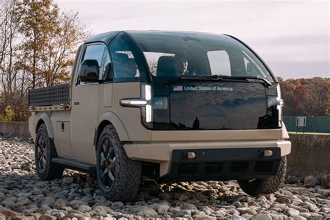 Canoo Light Tactical Vehicle Uncrate