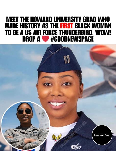 Capt Remoshay Nelson A Proud Graduate Of Howard University And Former Public Affairs Officer In The United States Air Force Has Made History As The First Black Woman Officer To Serve With The Capt Remoshay Nelson A Proud Graduate Of Howard University And Former Public Affairs Officer In The United States Air Force Has Made History As The First Black Woman Officer To Serve With The