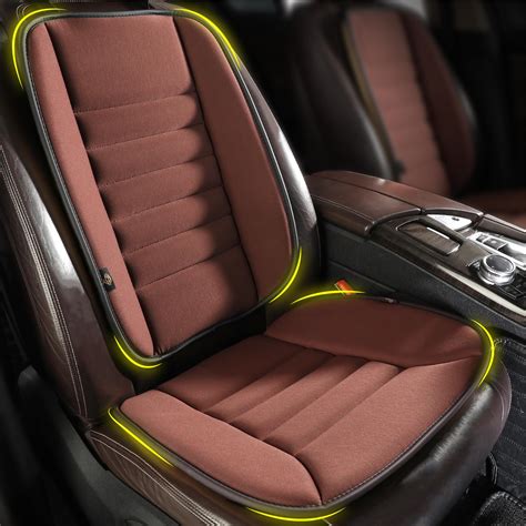 Car Seat Cushion For Driver Passenger Comfort Memory Foam Car Seat Cushions For Long Driving Adjustable Strap Improve Driving Vision Posture Sciatica Pain Relief Butt Pillow Truck Car Seat Pad Automotive Amazon Com