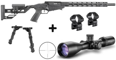 Carabine Cal 17 Hmr Ruger Precision Rimfire Amp Quot Pack Hawe Vantage 30 Sf Ir