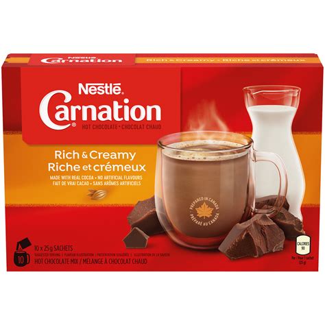 Carnation Rich Creamy Hot Chocolate Powder Mix 15 G X 30 Ct Delivery Near Me Doordash
