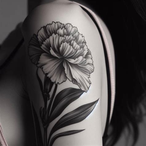 Carnation Tattoo Embracing Love And Symbolism In Body Art Your Own Carnation Tattoo Embracing Love And Symbolism In Body Art Your Own