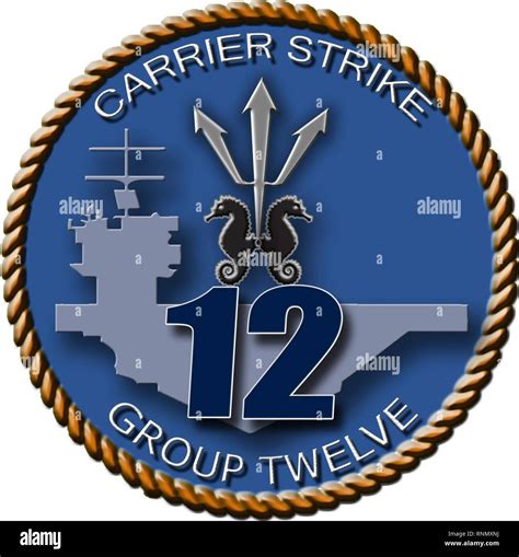 Carrier Strike Group 12 Logo Stock Photo Alamy Carrier Strike Group 12 Logo Stock Photo Alamy