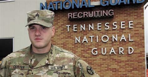 Carter Serves Hometown As Army National Guard Recruiter Local News Citizentribune Com
