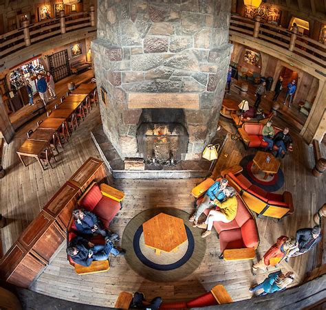 Cascade Dining Room In Timberline Lodge On Mt Hood Mt Hood National