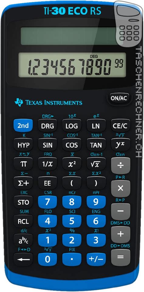 Casio Calculator Scientific Texas Instruments Ti 30 Eco Rs School Calculator Technical Scientific Calculators