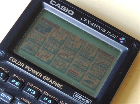 Casio Cfx 9800G W Color Graphing Calculator Electronics By Owner Craigslist